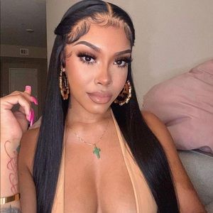 22 Inch U Part wig Human hair ISEE HAIR